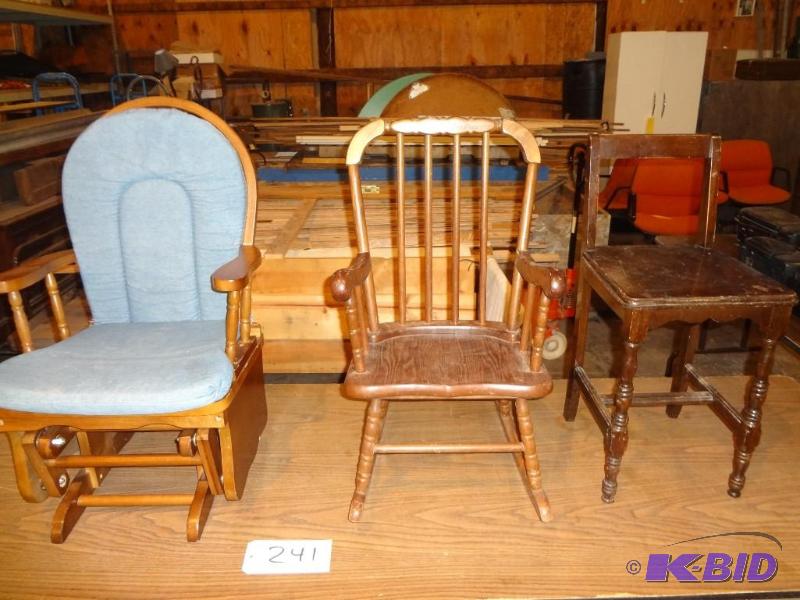 (3) Childs Chairs
