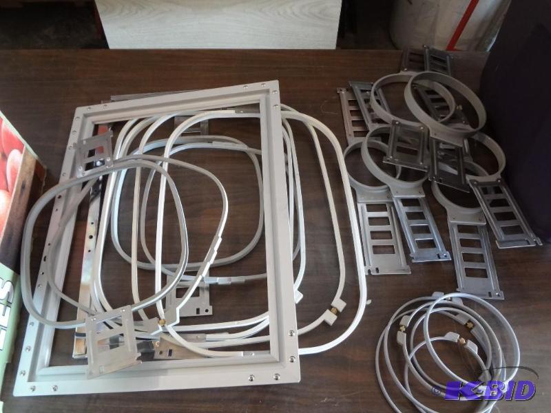 Large lot of Frames for Embroidery Machine