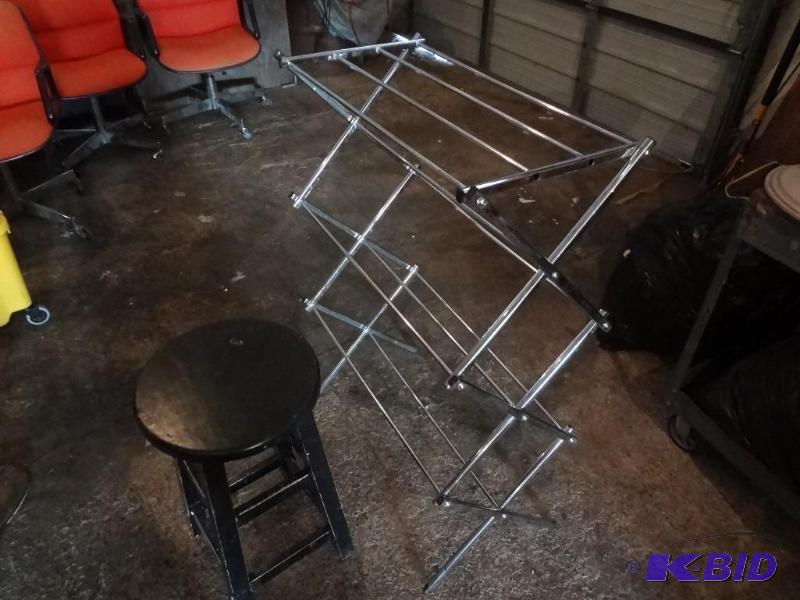 Chrome Rack, Stool