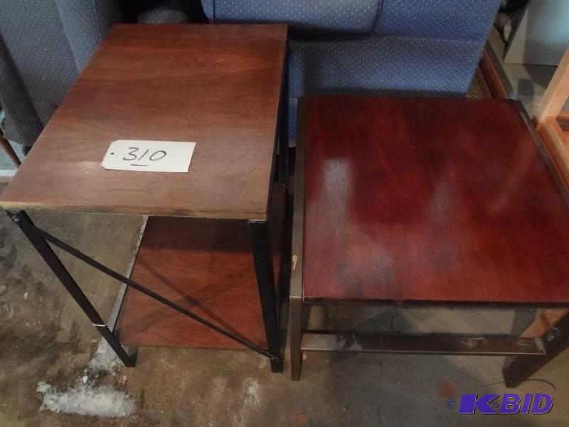 Two Metalwood TableStands