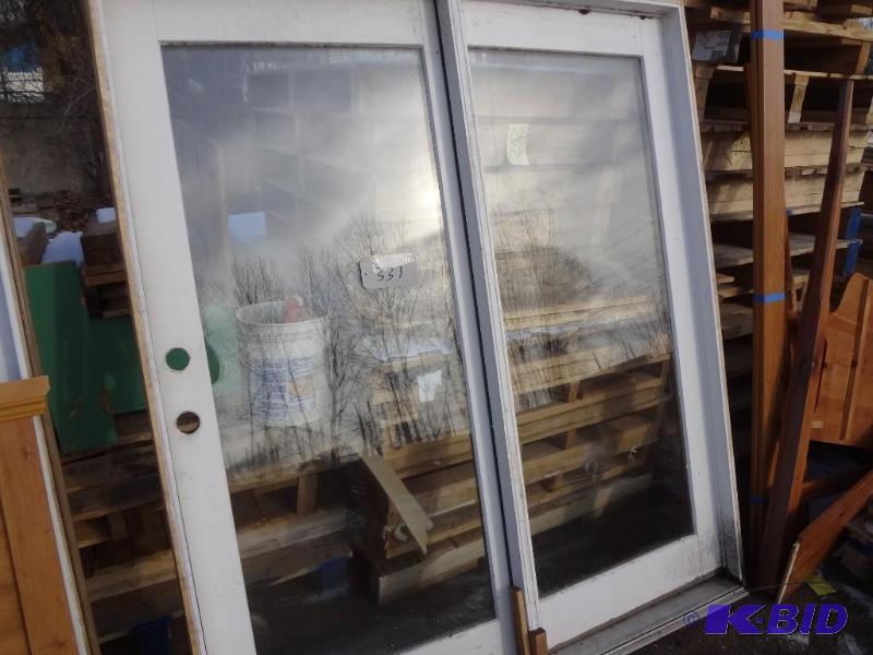 2 Panel Glass door