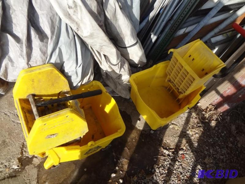 Two Mop Buckets