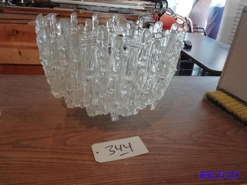 Crystal Light Fixture, Almost