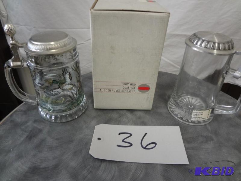 (3) Crystal Mugs