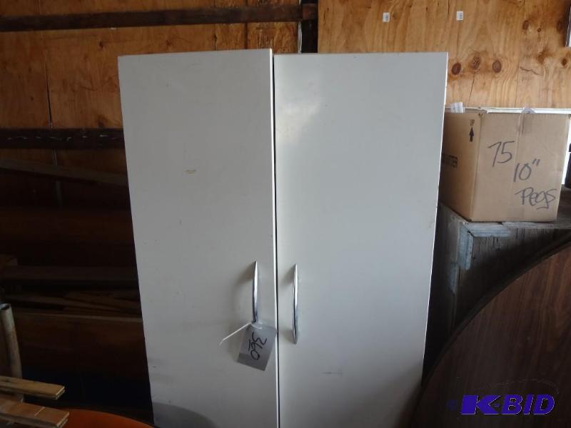 White Metal cabinet
