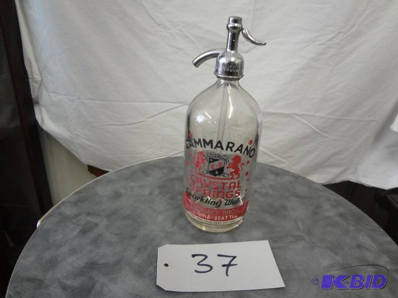 Old Cammarano Seltzer Bottle