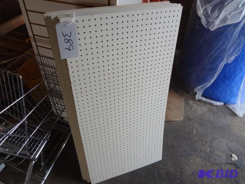 Lot of Peg Board