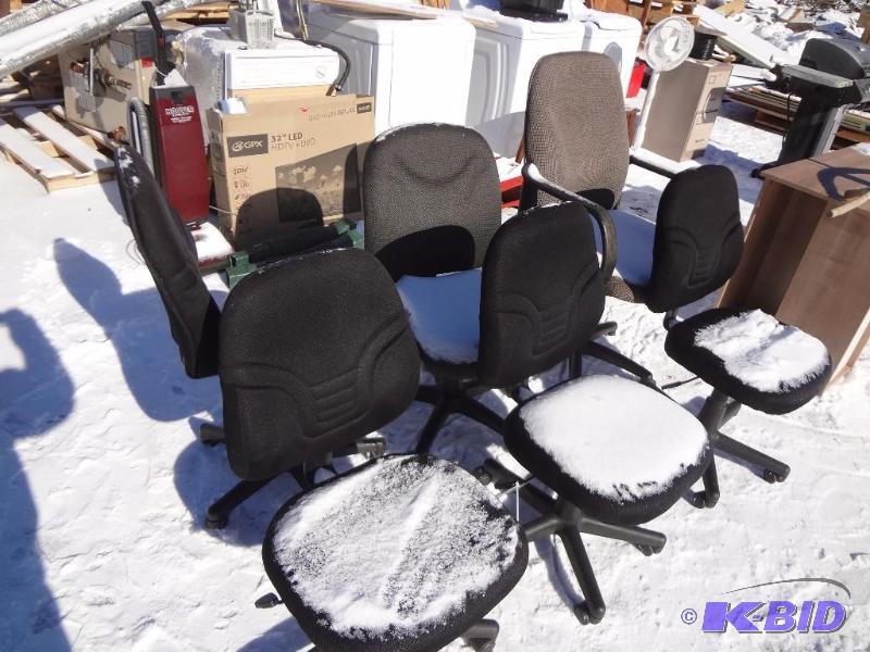 6 Office Chairs