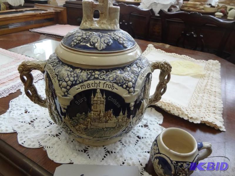 German Punch Bowl Set