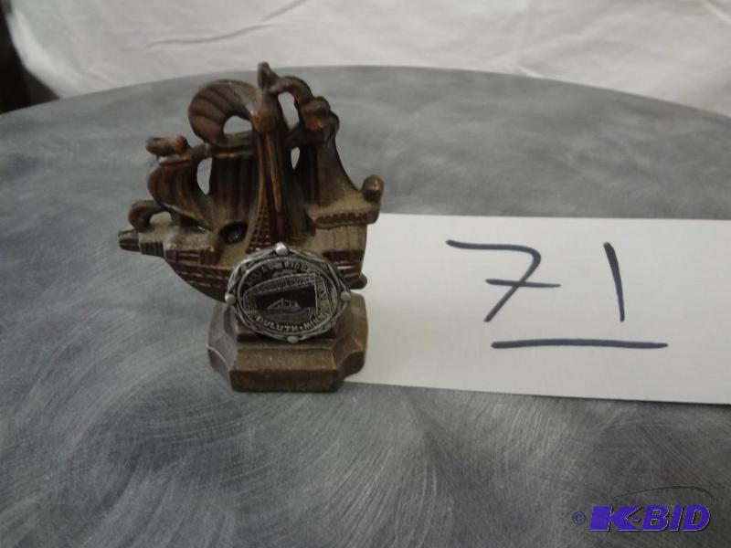 Copper Duluth Souvenir Ship