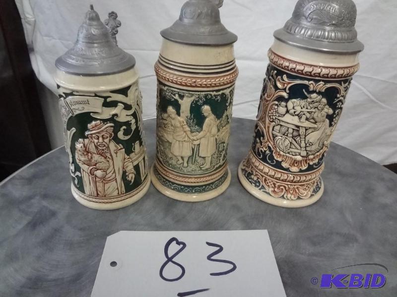 3 Steins