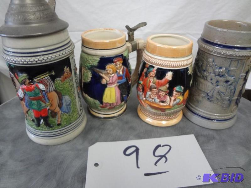 (4) Steins