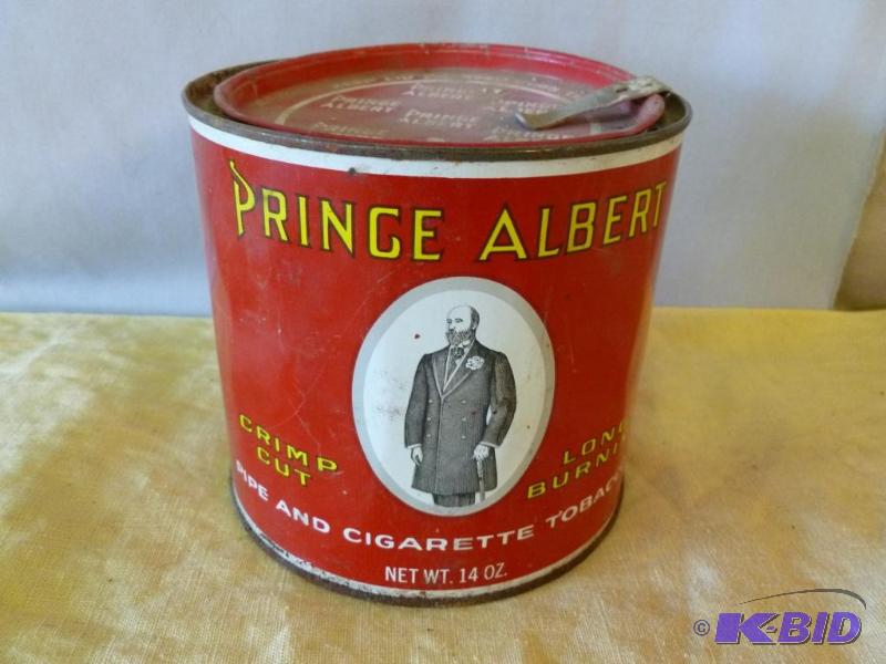 Vintage Prince Albert metal tobacco can that ...