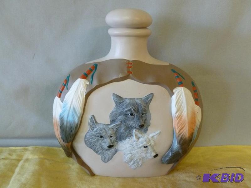 Beautiful Native American themed hand painted...