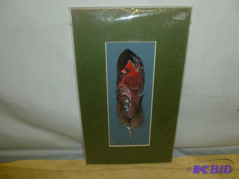 Santara - Cardinal Themed signed and numbered...