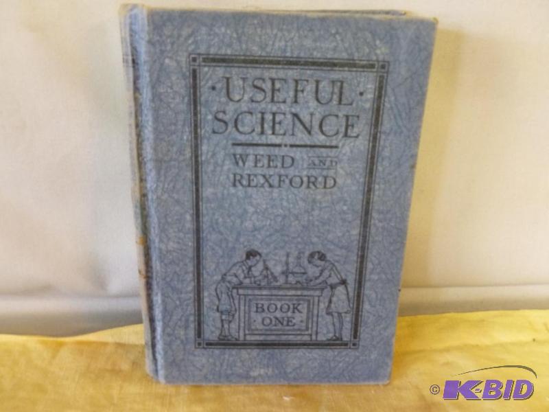 Vintage Book - Useful Science Book One - 1933...