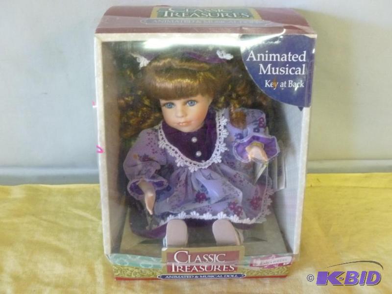 Classic Treasures animated &amp musical doll...