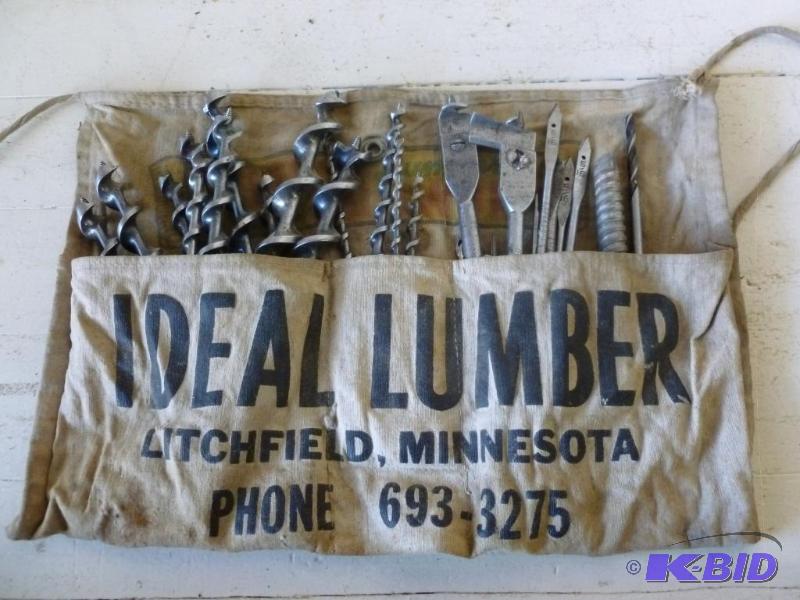 Large lot of hand speed drill wood bits....