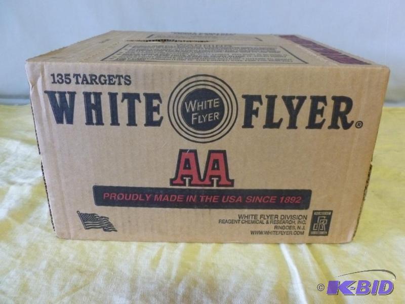 White Flyer AA clay pigeon targets, brand new...