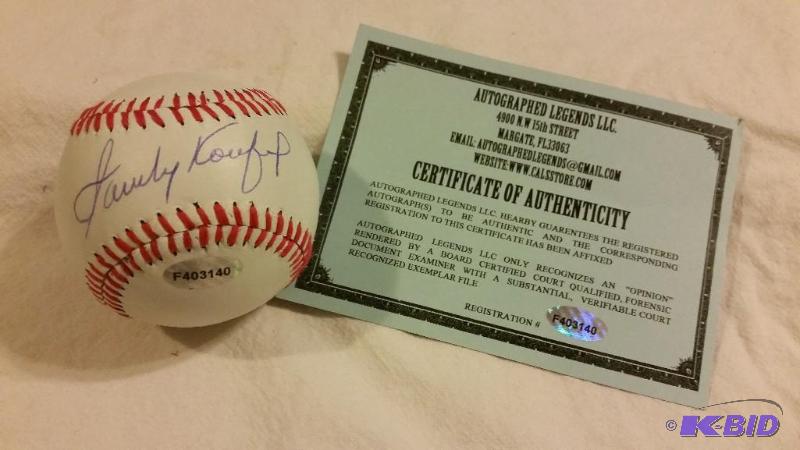 Autographed Baseball