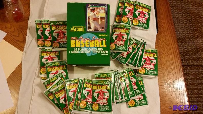 NEW Score Baseball Cards