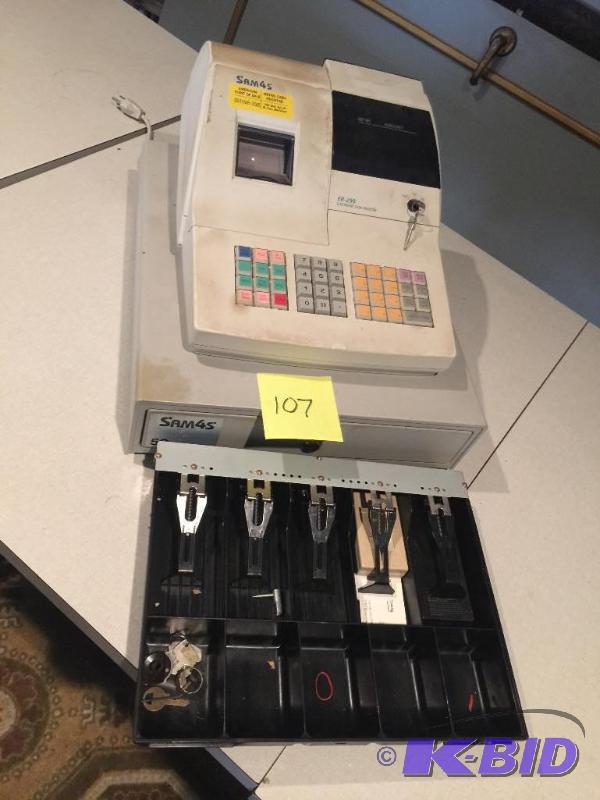 Cash register, Sam 4 with user manual...