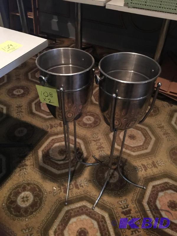 Stainless steel floor standing wine chillers,...