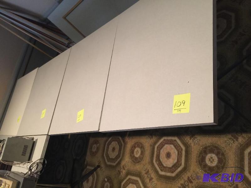 Laminated tables, 2 are 35.5 square, 2 are 29...