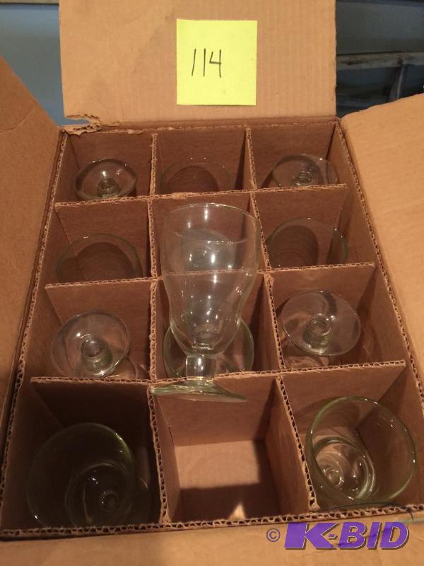 Libbey water goblets, 10.25 oz, approx 24...