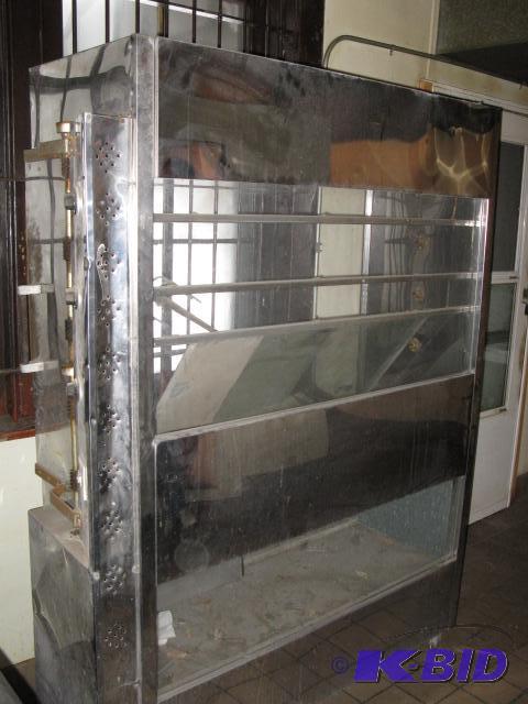 Stainless steel rotisserie, two rod, working ...