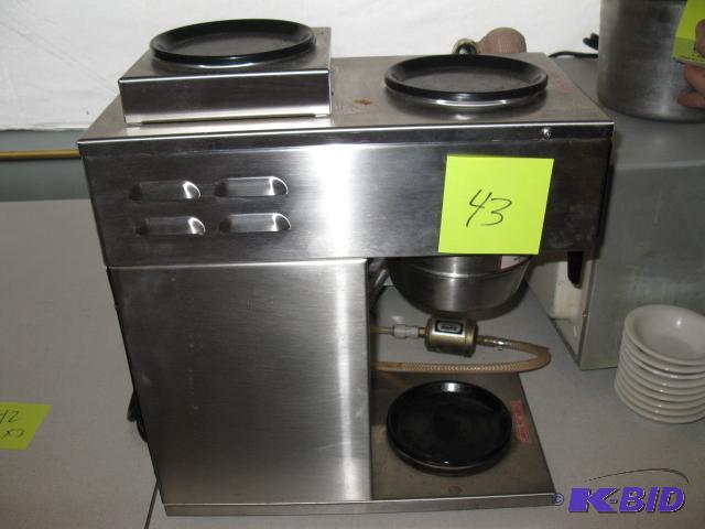Generation III single pot coffee brewer with ...