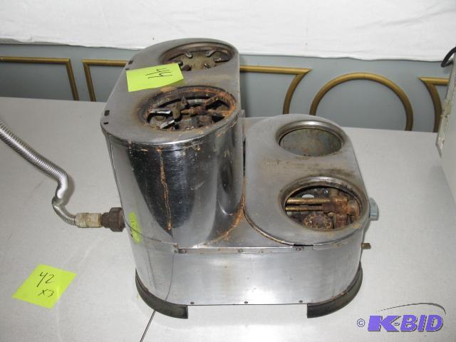 compact gas burner, 4 burners...