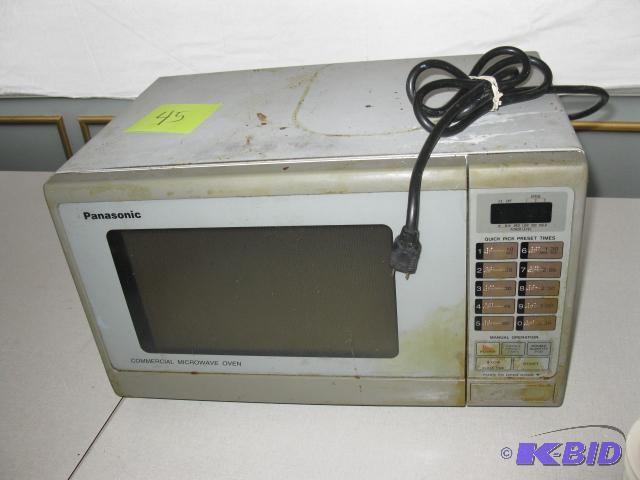 Panasonic Commercial Microwave, condition unk...