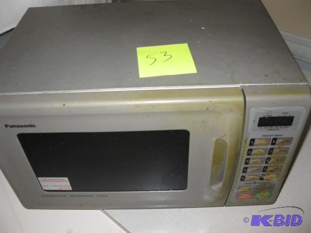 Panasonic Commercial Microwave, condition unk...