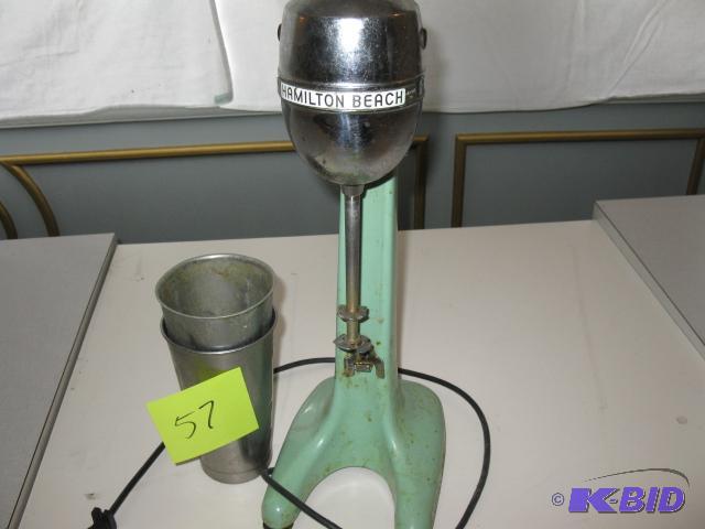 Hamilton Beech Malt mixer with two stainless ...