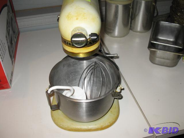 Kitchenaide commercial mixer...