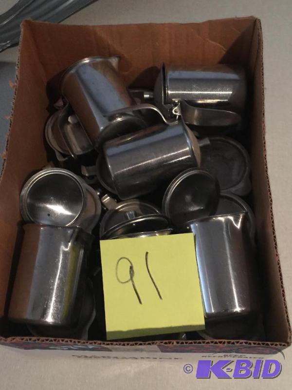 Teapot, stainless steel, qty 15 pcs...