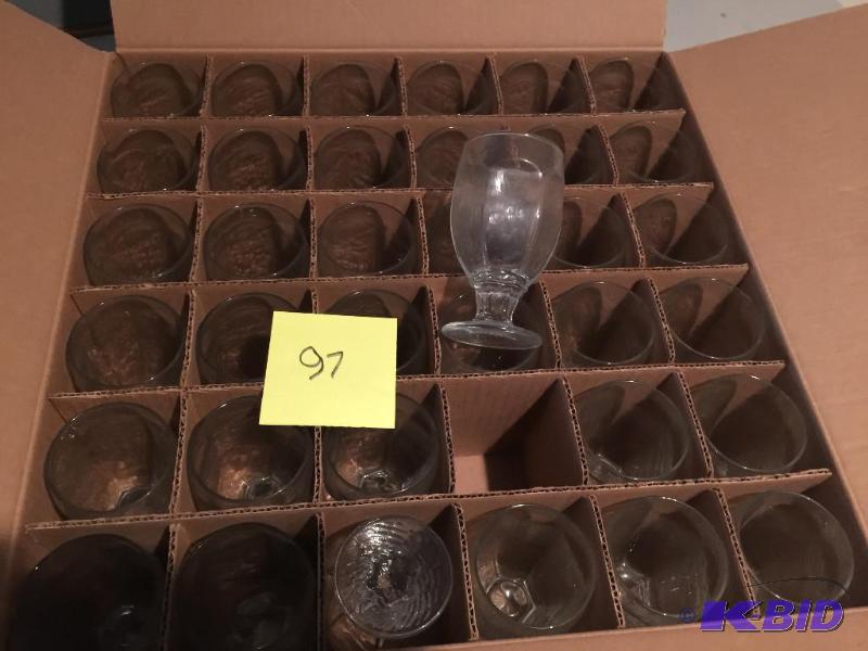 Chivalry goblets, 10.5 oz, approx 36 pcs...