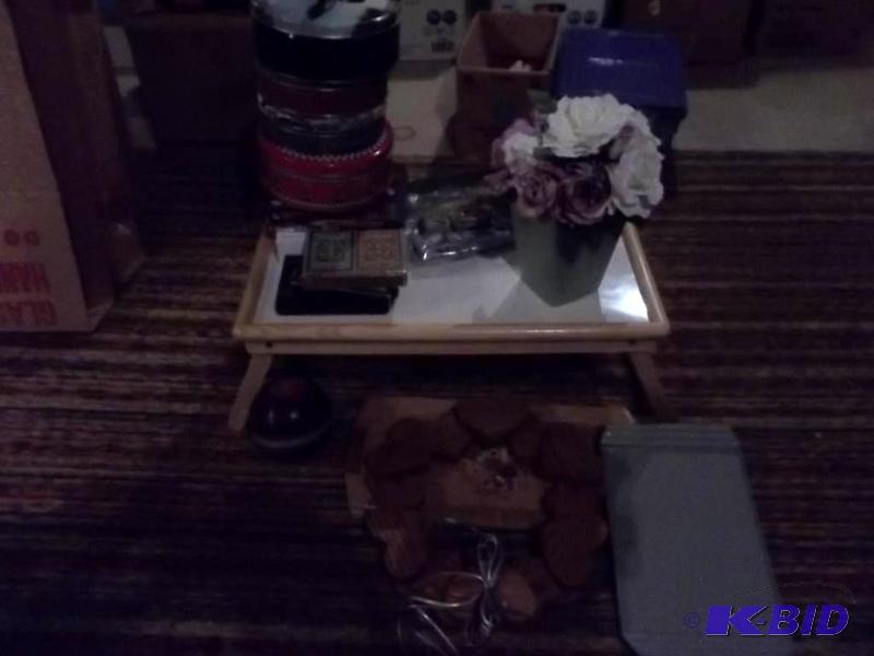 Breakfast In Bed Tray, Assorted Tins, Floral ...