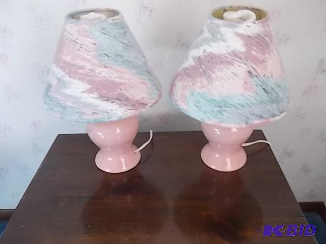 2-Bedroom Lamps 15 Inches Tall...