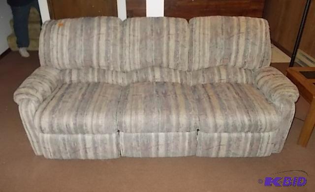 3 Section Reclining Sofa 88 Inches Wide Bring...