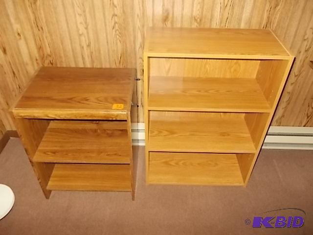 2-Book Shelf Cabinets 21 x 15 x 26 With 2 Sh...