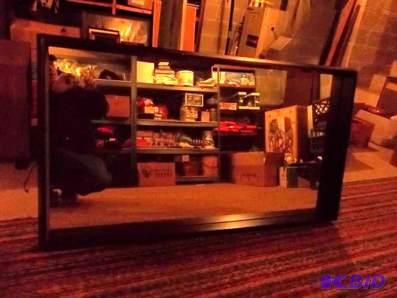Heavy Framed Mirror 26x46, Round Piece Glass ...