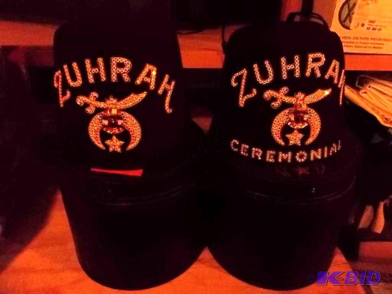 2-Zurah Fez Hats With Cases...
