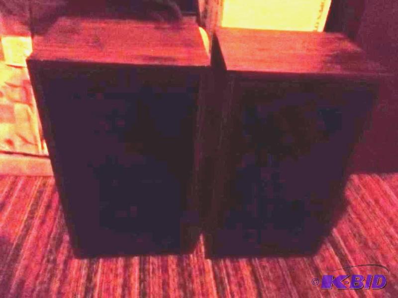 Pair Of Box Speakers 12x12x24...