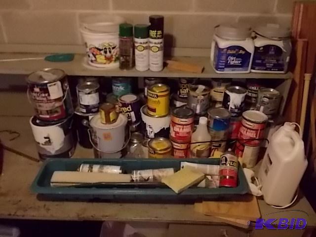Wall Papering Supplies, Paints, Chemicals (Br...
