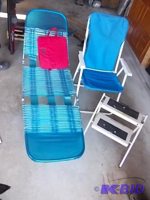 Lounger, Chair, Step Stool Ladder...