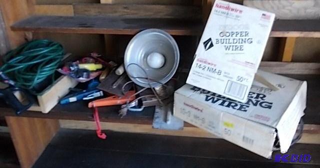 Romex&nbspWire Partial Boxes, Trowels, Clamp...