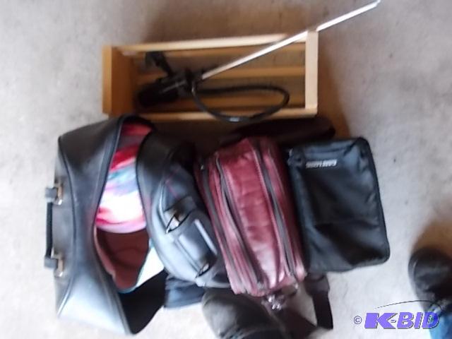 Bowling Ball &amp Bag, &nbsp2 Cassette Case...
