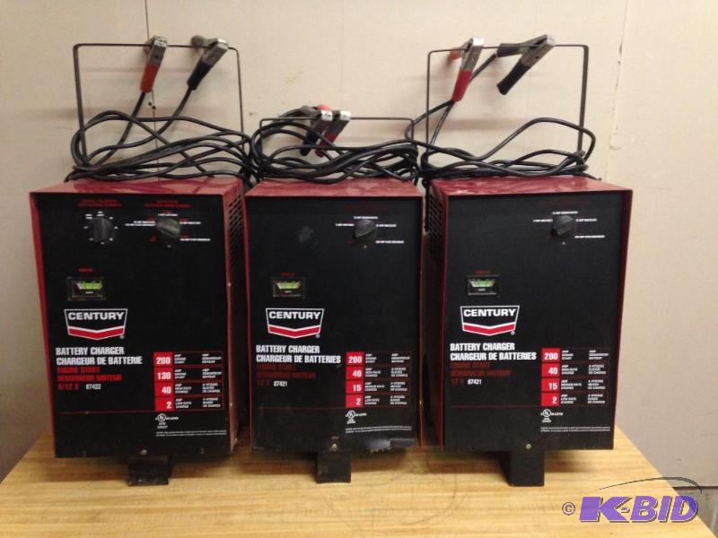 3 - Century Battery Chargers